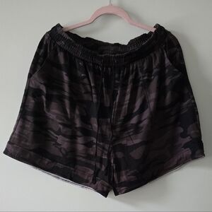 Zenana Outfitters Dark Camo Women's Athletic Shorts